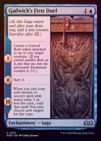 Gadwick&#39;s First Duel 0051 - Foil Wilds of Eldraine Foil Singles