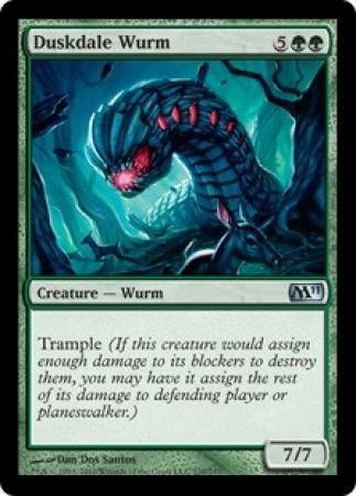 Duskdale Wurm 170/249 - Magic 2011 (M11) Singles