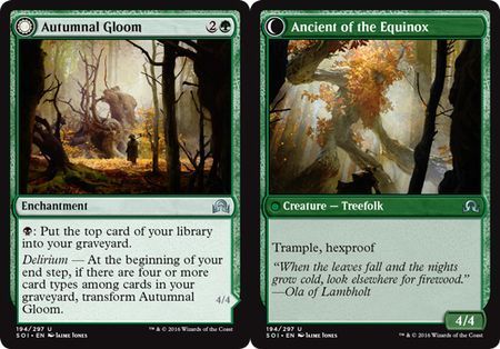 Autumnal Gloom | Ancient of the Equinox 194/297 - Shadows over Innistrad Singles