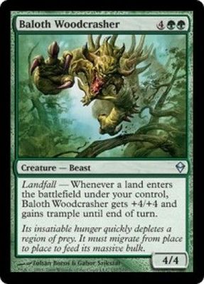 Baloth Woodcrasher 157/249 - Zendikar Singles