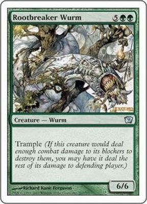 Rootbreaker Wurm
MTG 9th Edition Singles