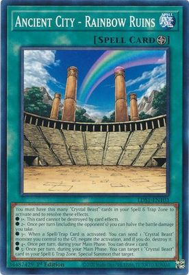 Ancient City - Rainbow Ruins - LDS1-EN103 - Common 1st Edition
Legendary Duelists: Season 1 [LDS1] 1st Edition Singles