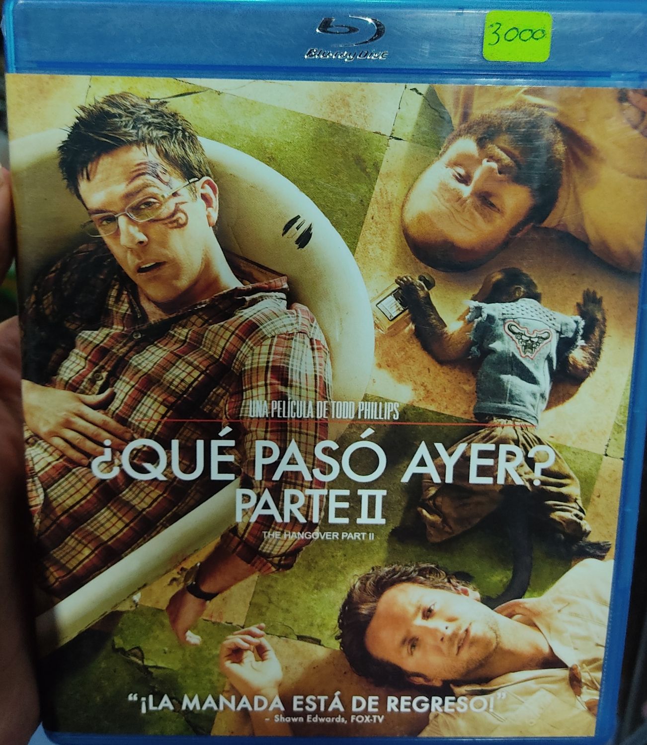 SH Que Paso ayer Parte 2 Blu Ray Original Usado Completo