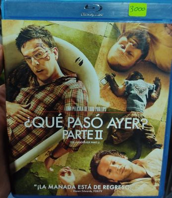 SH Que Paso ayer Parte 2 Blu Ray Original Usado Completo