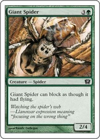 Giant Spider
MTG 9th Edition Singles