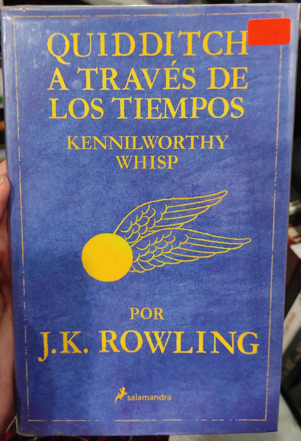 SJ Quidditch A Través del Tiempo Libro (Español) Harry Potter