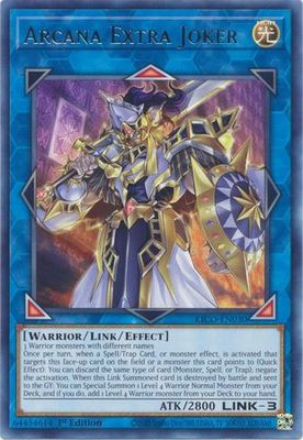 Arcana Extra Joker - KICO-EN030 - Rare 1st Edition King&#39;s Court 1st Edition Singles *Espanol*