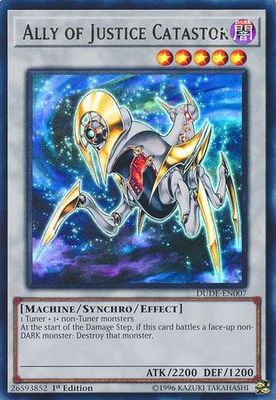 Ally of Justice Catastor - DUDE-EN007 - Ultra Rare 1st EditionDuel Devastator 1st Edition Singles *español*