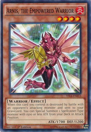 Arnis, the Empowered Warrior - YS14-EN013 - Common 1st Edition
Starter Deck: Super Starter: Space-Time Showdown [YS14]