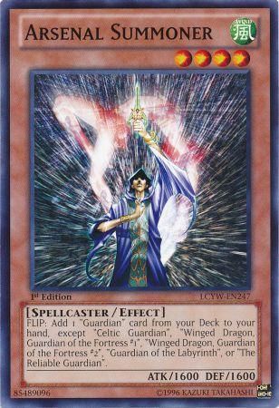 Arsenal Summoner - LCYW-EN247 - Common 1st Edition Legendary Collection 3: Yugi&#39;s World 1st Edition Singles