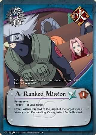 A-Ranked Mission - M-156 - Uncommon
Naruto: Revenge and Rebirth