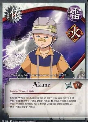 Akane - C-010 - Common
Naruto: Curse of the Sand