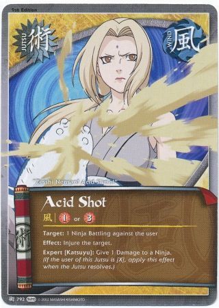 Acid Shot - 792 - Common Naruto: Tales of the Gallant Sage