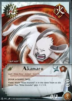 Akamaru - N-242 - Common
Naruto: Quest For Power