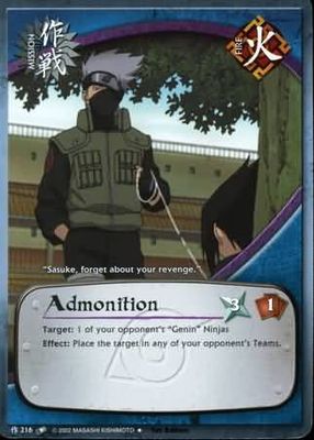 Admonition - M-216 - Uncommon
Naruto: Quest For Power