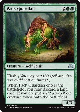 Pack Guardian 221/297
Shadows over Innistrad Singles