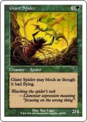 Giant Spider
MTG 7th Edition Singles