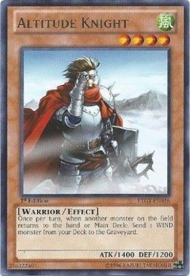 Altitude Knight - LTGY-EN036 - Rare 1st Edition Lord of the Tachyon Galaxy 1st Edition Singles (espanol)