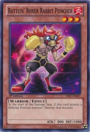 Battlin&#39; Boxer Rabbit Puncher - SHSP-EN007 - Common 1st EditionShadow Specters 1st Edition Singles (Español)