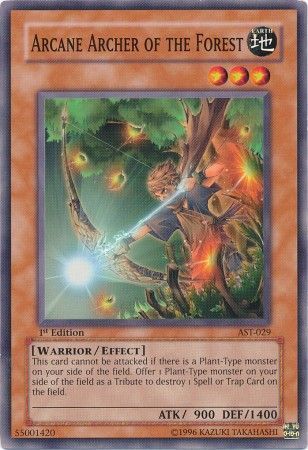 Arcane Archer of the Forest - AST-029 - Common 1st Edition Ancient Sanctuary [AST] 1st Edition Singles
