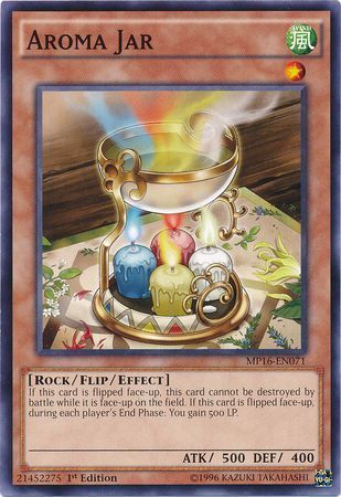 Aroma Jar - MP16-EN071 - Common 1st Edition Yu-Gi-Oh! 2016 Mega-Tins 1st Edition Singles (espanol)