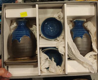 TS Juego de Jarrones Japoneses Para Sake