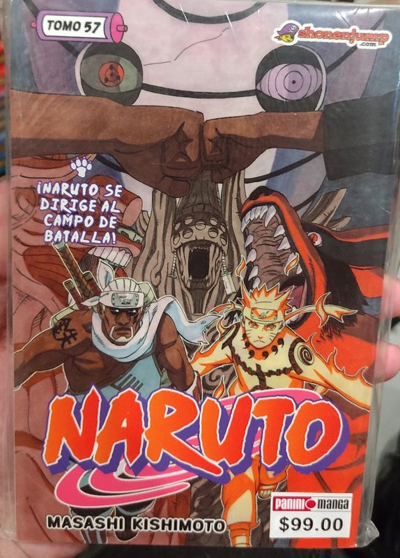 TS Naruto Manga Volumen 57 Español