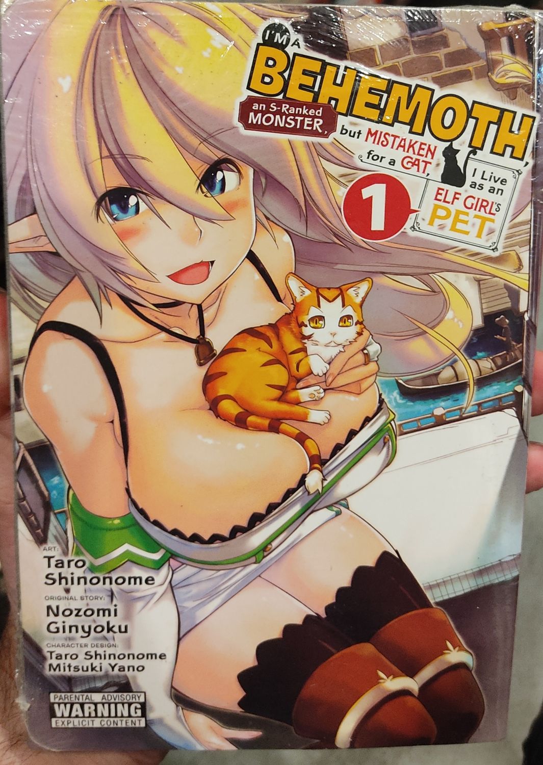 TS Im Behemoth as S Ranked Monster but Mistaken for a Cat and I Live as an Elf Girl Pet Manga Volumen 1 Ingles Nuevo Sellado