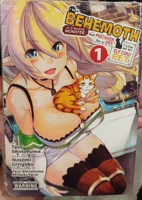 TS Im Behemoth as S Ranked Monster but Mistaken for a Cat and I Live as an Elf Girl Pet Manga Volumen 1 Ingles Nuevo Sellado