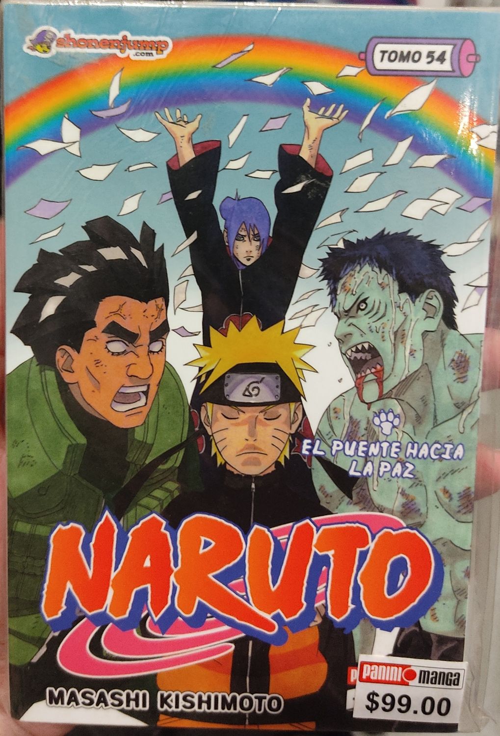 TS Naruto Manga Volumen 54 Español