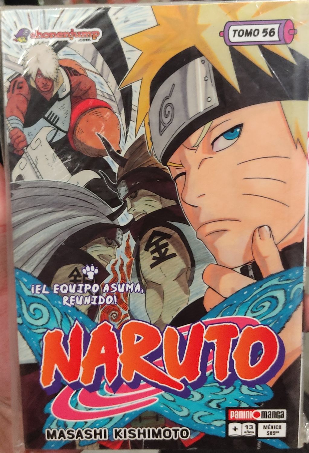 TS Naruto Manga Volumen 56 Español Panini