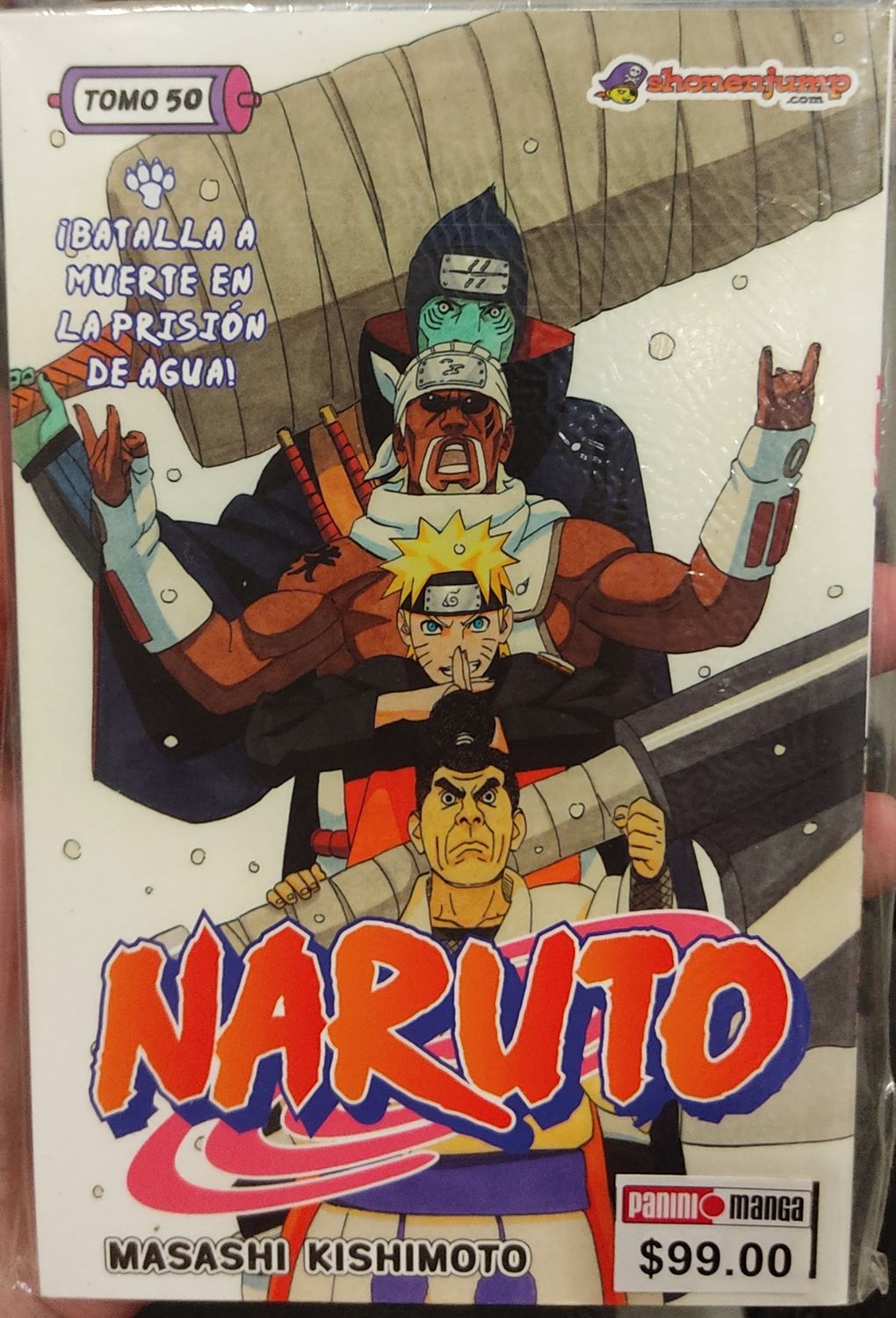 TS Naruto Manga Volumen 50 Español Panini