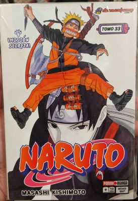 TS Naruto Manga Volumen 33 Español Panini