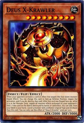 Deus X-Krawler - DANE-EN019 - Common Unlimited Dark Neostorm Unlimited Singles