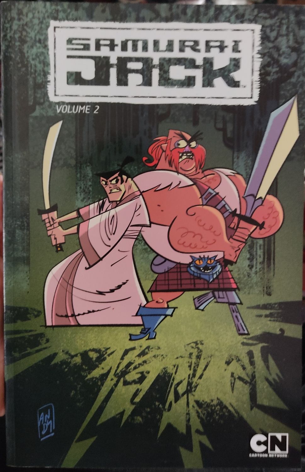 BA Samurai Jack Volumen 2 IDW Comics Ingles Cartoon Network