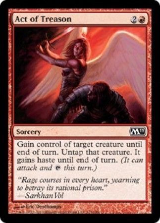 Act of Treason 121/249 - Magic 2011 (M11) Singles