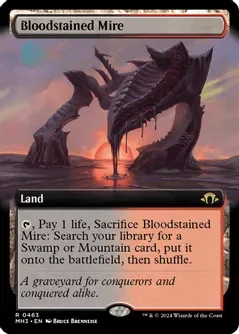 SJ Bloodstained Mire (Extended Art) - Modern Horizons 3 (MH3)
Modern Horizons 3