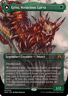 SJ Grist, Voracious Larva (Borderless) - Modern Horizons 3 (MH3)
Modern Horizons 3