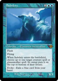 SJ Subtlety (Retro Frame) - Modern Horizons 2 (MH2)
Modern Horizons 2