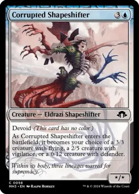 Corrupted Shapeshifter - Modern Horizons 3 (MH3) Modern Horizons 3-Foil