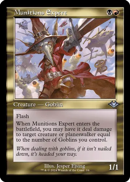 Munitions Expert (Retro Frame) - Modern Horizons (MH1)
Modern Horizons- Foil