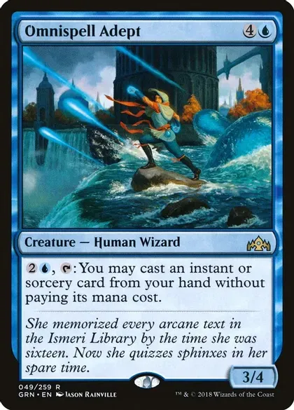 Omnispell Adept - Guilds of Ravnica (GRN)
Guilds of Ravnica