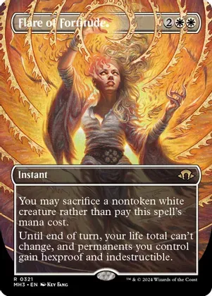 SJ Flare of Fortitude (Borderless) - Modern Horizons 3 (MH3)
Modern Horizons 3 Foil