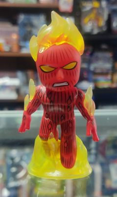 SH9 Mystery Mini Human Torch Marvel 4 Fantaticos Figura Hombre Antorcha Figura Funko 2 Pulgadas
