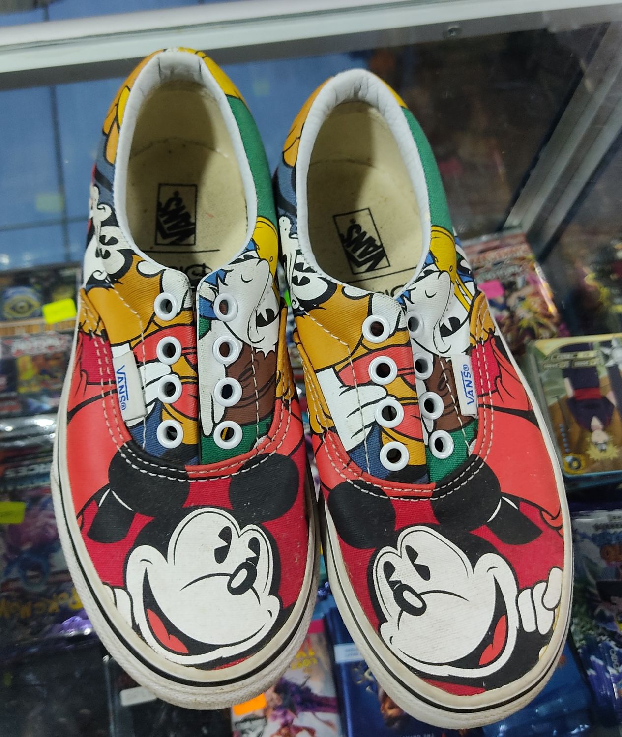 TS Vans off the Wall Kids Disney Mickey Mouse Tennis para Ninos