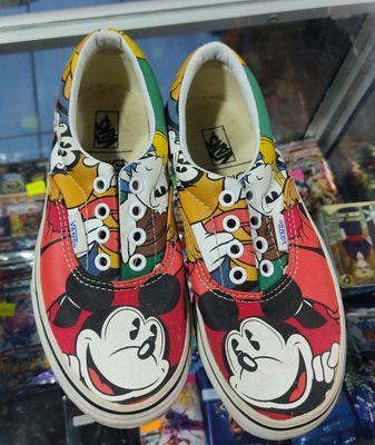 TS Vans off the Wall Kids Disney Mickey Mouse Tennis para Ninos