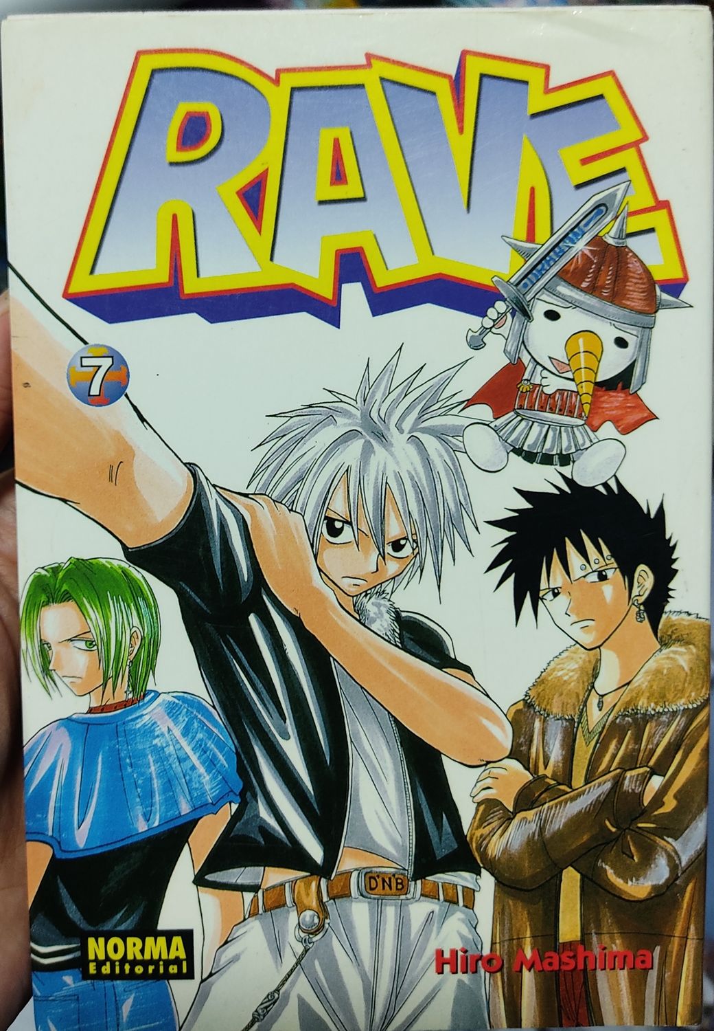 TS Rave Master Manga Volumen 7 Español Norma