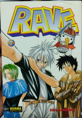 TS Rave Master Manga Volumen 7 Español Norma