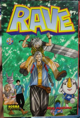 TS Rave Master Manga Volumen 9 Español Norma