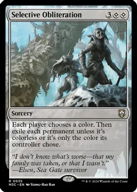 Selective Obliteration - Commander: Modern Horizons 3 (M3C) Commander: Modern Horizons 3